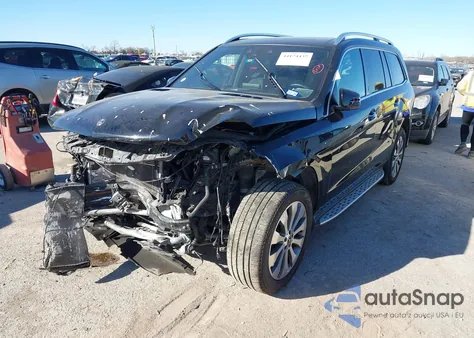 2019 Mercedes-Benz Gls 450 4Matic из США, поврежденный, VIN 4JGDF6EEXKB223978